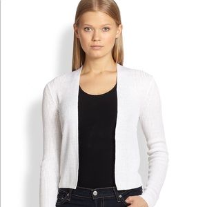 NWT Theory Ganes cropped Cardigan